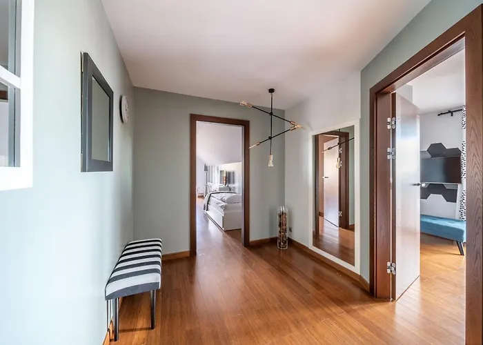 Apartment Trevilles Mountain View - 8 Os Z Widokiem I 3 Sypialniami